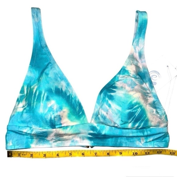 NEW Johnny Was Calme Adjustable Bikini Triangle Swim Top  MSRP $88‎ - Picture 5 of 8